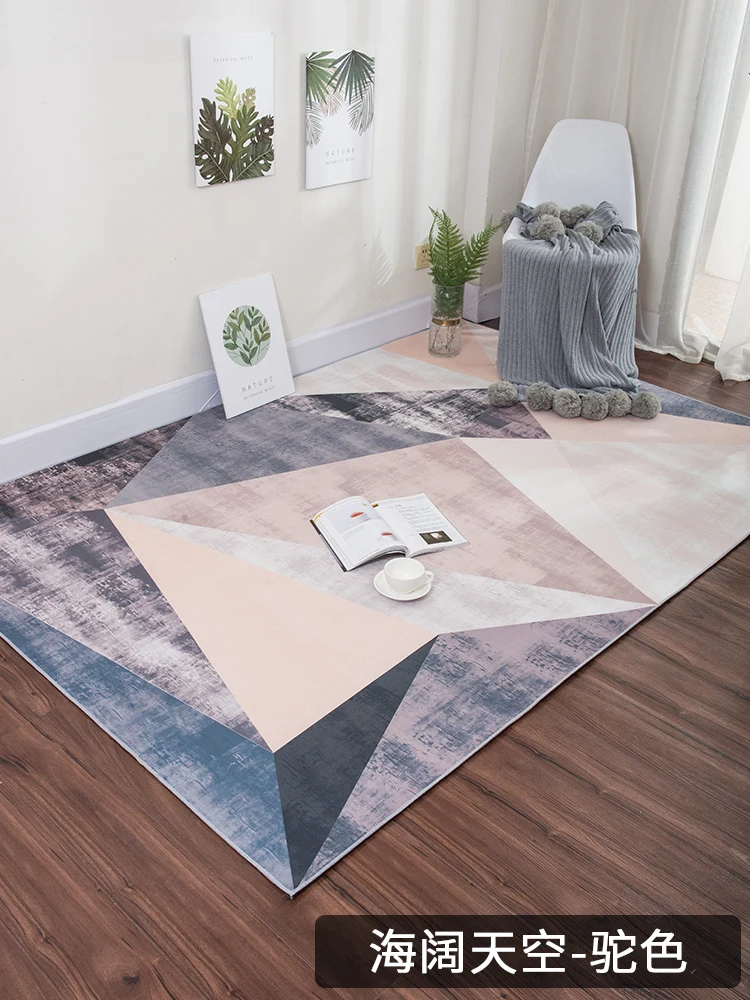 Северный Европейский ковер прикроватный коврик для спальни простой современный домашний журнальный столик для гостиной коврик сетевой Звездный комнатный коврик