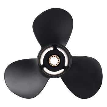 

Boat Outboard Propeller 10 7/8 x 11 For Mercury 25-70HP 48-85623A40 / 48-85623A45 Aluminum Alloy 13 Spline Tooth Marine Propelle