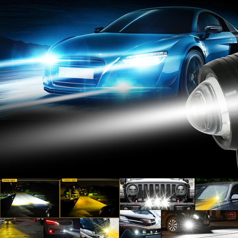 CNSUNNYLIGHT U9 двухсветодиодный автомобильный противотуманный фонарь 4X4 для