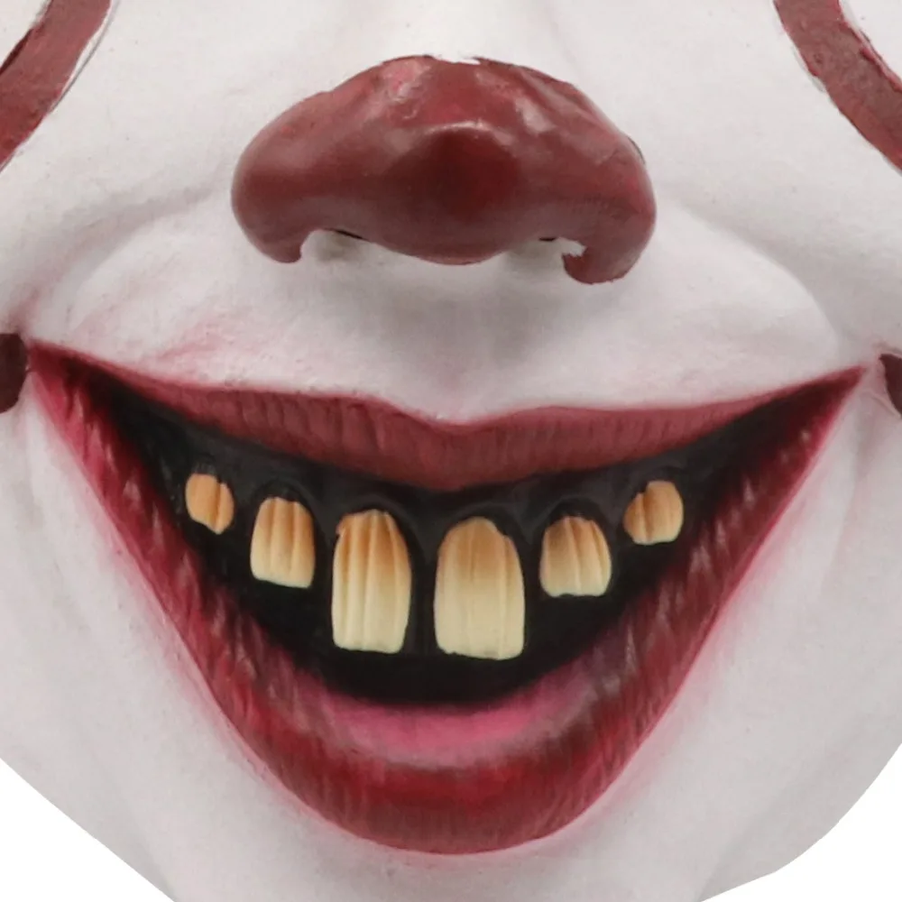 Джокер Pennywise маска для косплея Stephen King It Chapter Two 2 Horror клоун Хэллоуин вечерние костюм, реквизит Deluxe