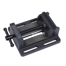 6-дюймовый точность Направляющая штанга Тип с плоским открытым носком Настольный зажим фрезерный станок крест тиски сверлильный станок приспособление клещи тяжелый скамья тиски