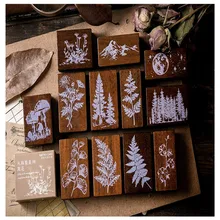 Новое поступление Винтажный лесной коллекционный Деревянный Штамп для поделок скрапбукинга фотоальбом для изготовления открыток деревянный штамп
