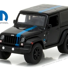 Зеленый светильник 1:64 2010 J eep Wrangler Edition бутик сплав автомобильные