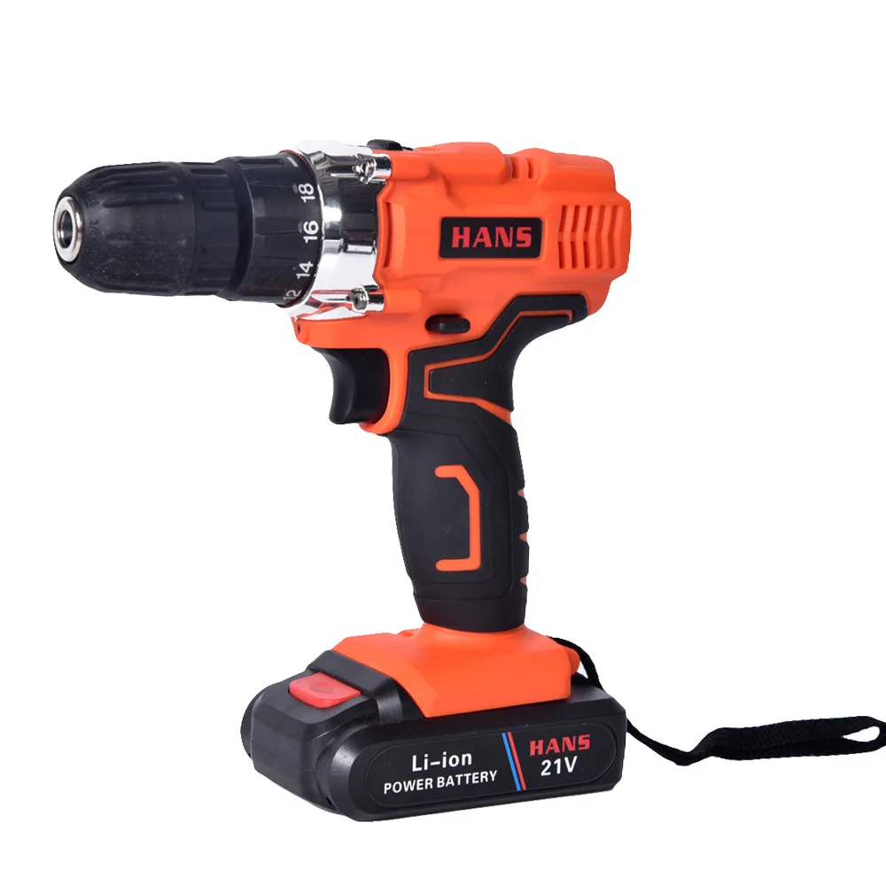 

Hans Supply Electric Screwdriver Household Multi-functional Charging Screw Driver Batch Lithium Electric Drill Electric Tool Who