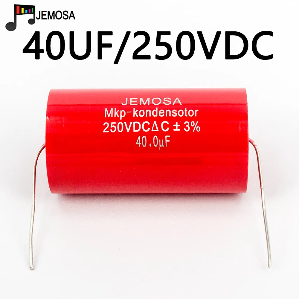 Осевой МКП конденсатор Audiophiler 40 мкФ 250 В DC Соединительный делитель HIFI класс аудио