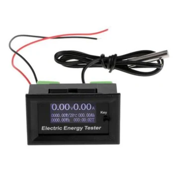 

DC 120V 20A LCD Display Voltmeter Monitor Current Voltage Meter Ammeter Power Energy Capacity Impedance Multifunction Tester