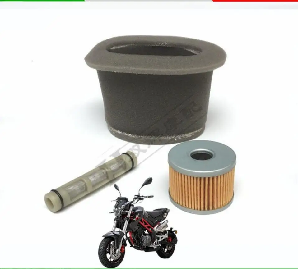 Motorcycle Accessories Motorcycle Air Filter air filter core oil filter maintainance set of Benelli TNT135 TNT125