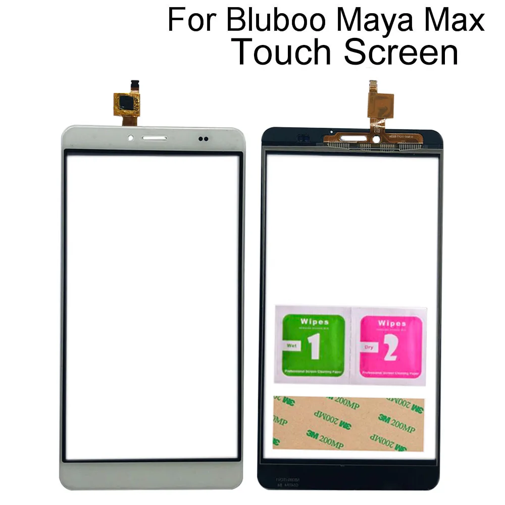 

Touch Panel For Bluboo Maya Max Touch Screen Lens Sensor Touch Panel Sensor Replacement Tools 3M Glue