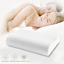 Urijk ортопедические подушки из пены с эффектом памяти латексная подушка для шеи мягкие подушки массажер для здоровья шейки матки