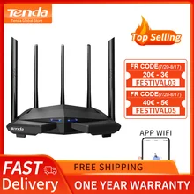 Wi-Fi-роутер Tenda AC11 AC1200, 2,4/5,0 ГГц, 1167 Мбит/с, 5 антенн Wi-Fi-роутер Tenda AC11 AC1200, 2,4/5,0 ГГц, 1167 Мбит/с, 5 антенн