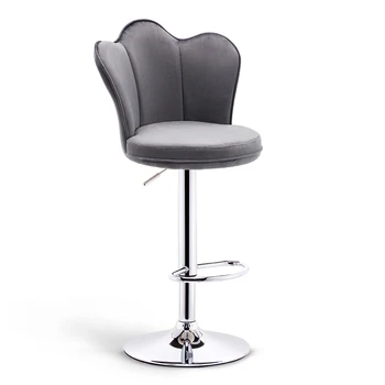 

Bar chair lift Nordic bar stool modern minimalist high back