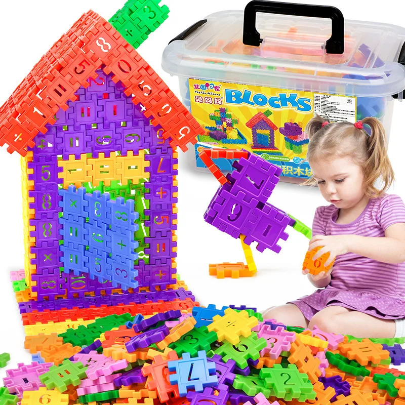 Детские строительные блоки, игрушка в сборке, бои, вставленные геометрические формы, интеллект, пластиковый строительный блок, детское
