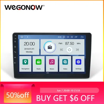 

9" 10.1" DSP PX6 IPS Android 9.0 4GB +64GB Radio GPS navigation map BT Wifi Car DVD multimedia player 2 Din for Nissan Universal