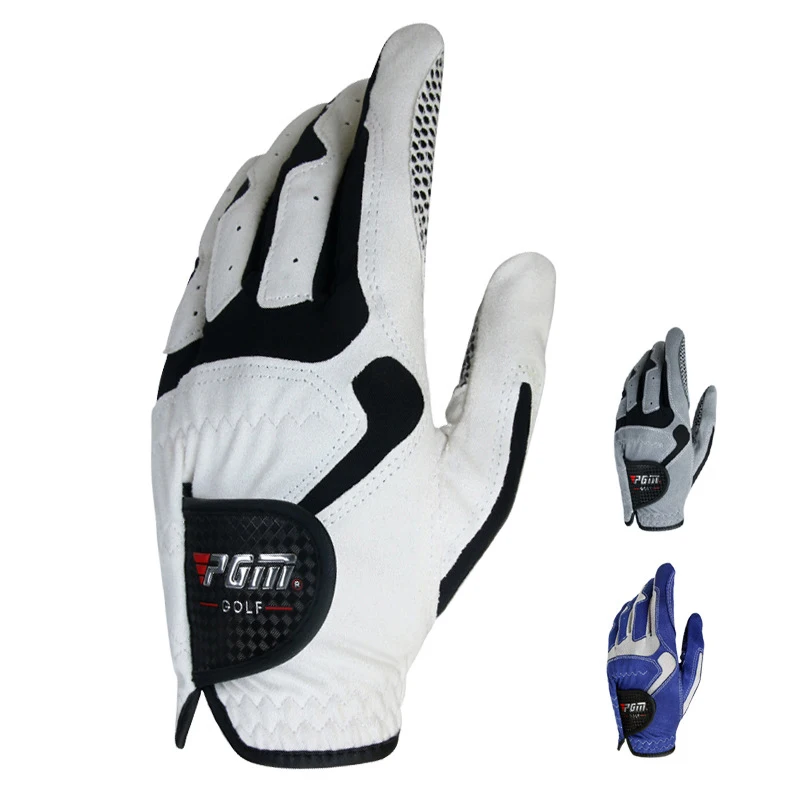 1 Pcs Men's Golf Glove Micro Fiber Soft Left /Right Golf Glove Anti-Skidding Non Slip Particles Breathable Gloves golf gloves golf glove