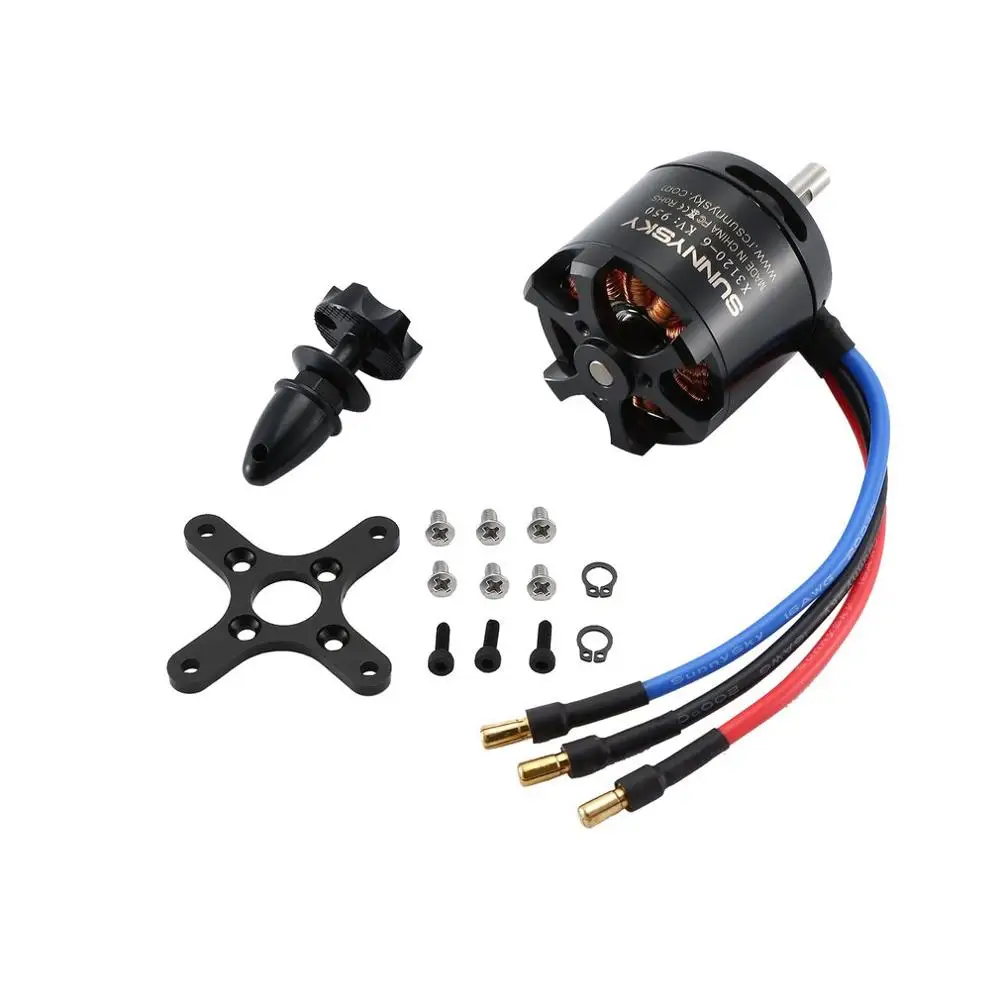 950KV SUNNYSKY X3120 800KV/1100KV бесщеточный двигатель для неподвижного крыла 3D RC Дрон Вертолет Самолет Запчасти Аксессуары - Цвет: 950KV