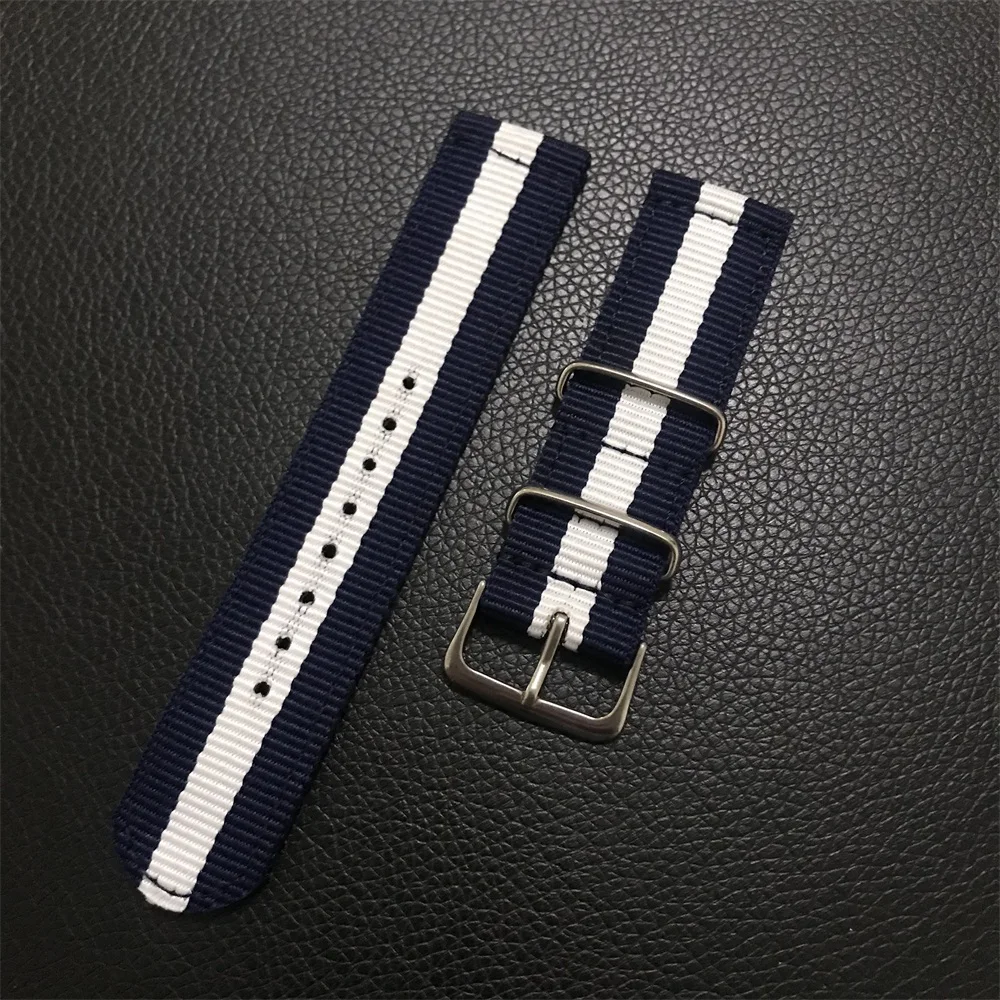 12 Ремешок для часов Huami Amazfit GTR GTS BIP Смарт-часы для Xiaomi Amazfit Pace/Stratos браслет нейлоновый холст ремешок на запястье - Цвет: 12