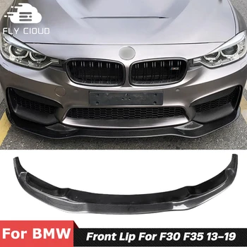 

PSM Style Carbon Fiber Material Front Shovel Bumper Lip Chin For BMW 3 Series F30 F35 Modify GG M3 Car Body Kit 2012-2018