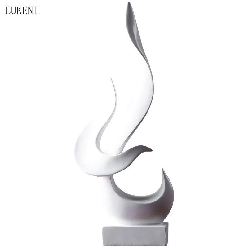 

Скульптура в виде пламени, украшение для дома, гостиной, украшение ручной работы, крыльцо, офис, мягкая смола