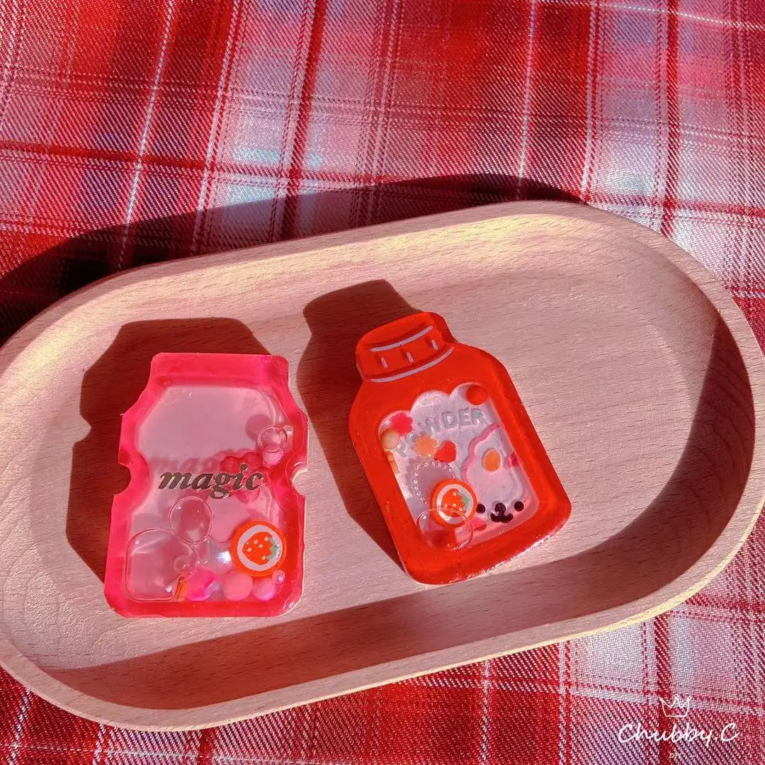 Wsy-14 3D Cute Yogurt Bottle Shape Quicksand Drinking Bottle Resin Shaker Mold Jar Shape Stampo In Silicone Replica Fatta A Mano