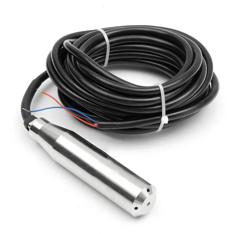 

1PC Submersible Water Level Transmitter Level Transducer Sensor 6M Cable Electronic Water Level Sensors