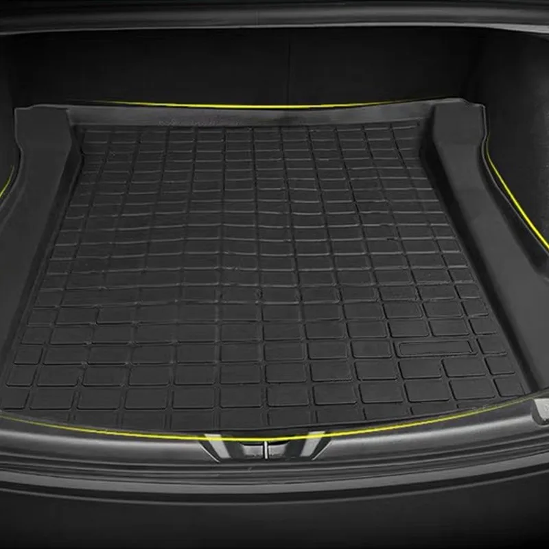 Mejor precio Estera de almacenamiento de maletero delantero de coche Tesla modelo 3 2021, accesorios impermeables, almohadillas de bandeja usables para Tesla 2021, estera antiarañazos r0QK3eMDORE