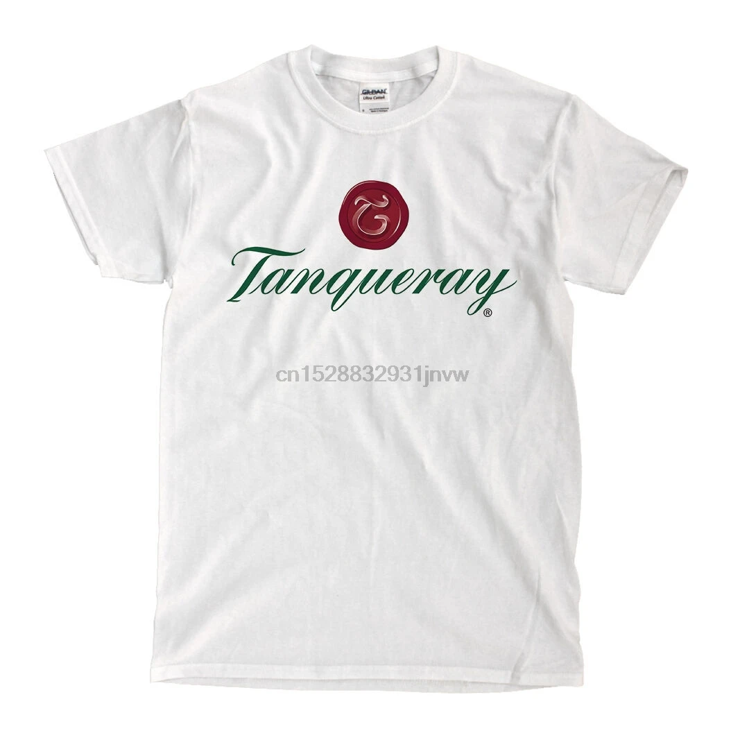 Tanqueray Gin Logo White T-Shirt - Ships Fast! High Quality! |