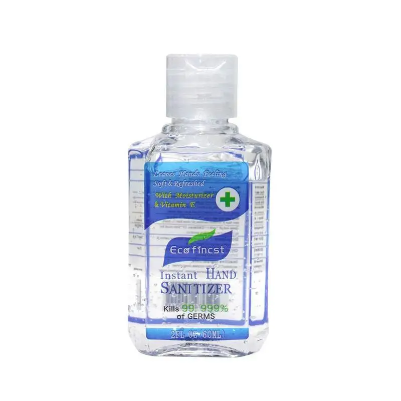

60ml Rinse Free Hand Sanitizer alcohol Gel Hand Cleaning Care Disinfectant Antibacterial Hand Gel kill 99.99% of Germs
