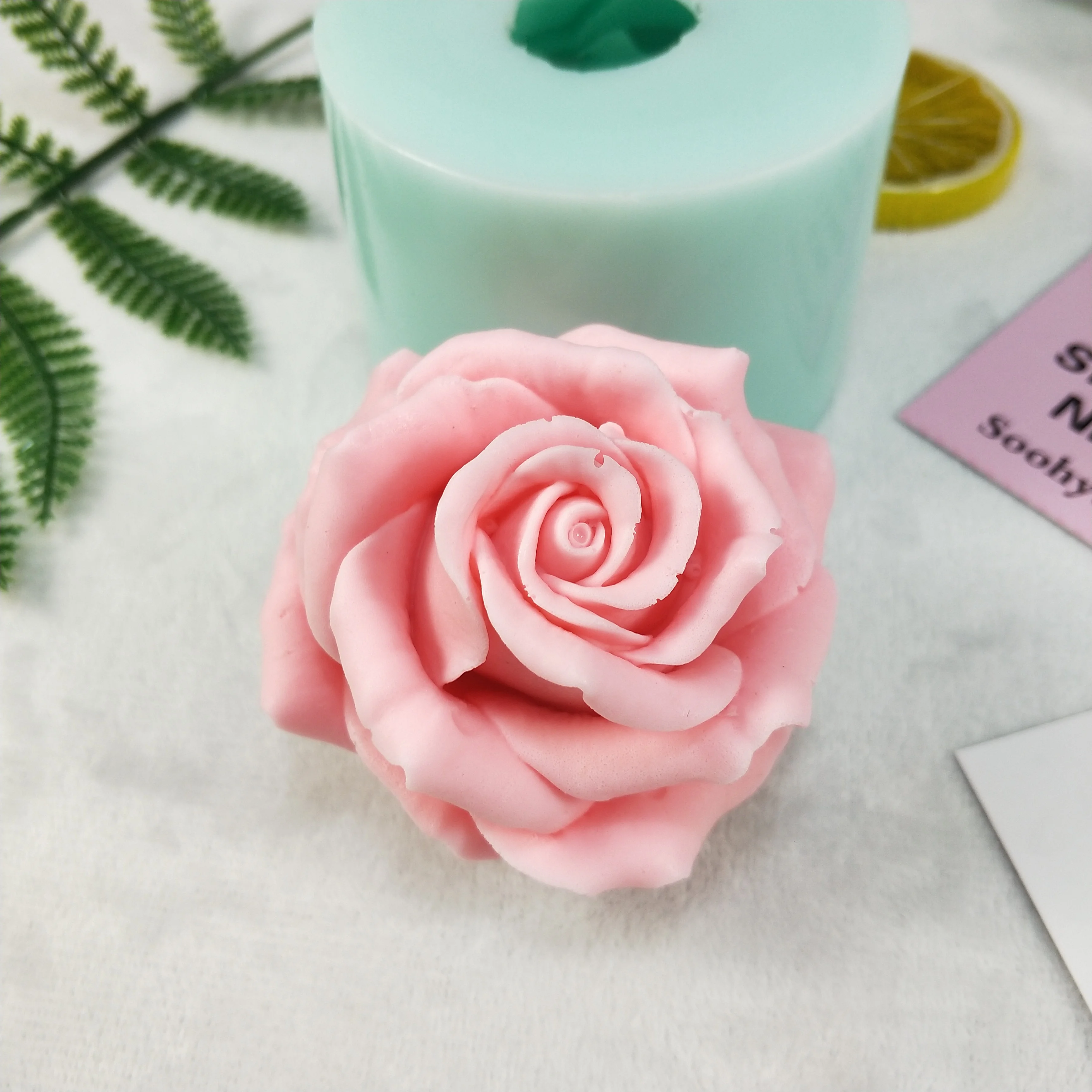Rose Carnation Silicone Mould Cake Decoration Flower Chocolate Icing Wedding 