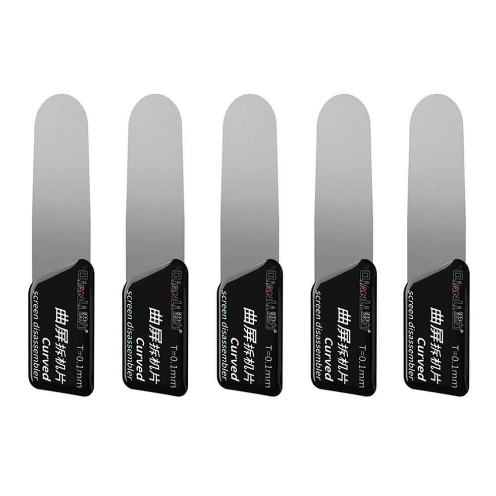 

5pcs Screen Disassembler Pry Tools Durable LCD Curved Non-Slip DIY Tool Portable Separate Practical Film Opening Mobile Phone