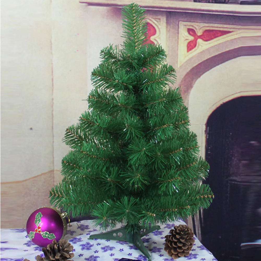 45 см/60 см Рождественская елка ПВХ рождественские украшения для дома елка искусственная Рождественская елка Новогоднее украшение для дома аксессуары