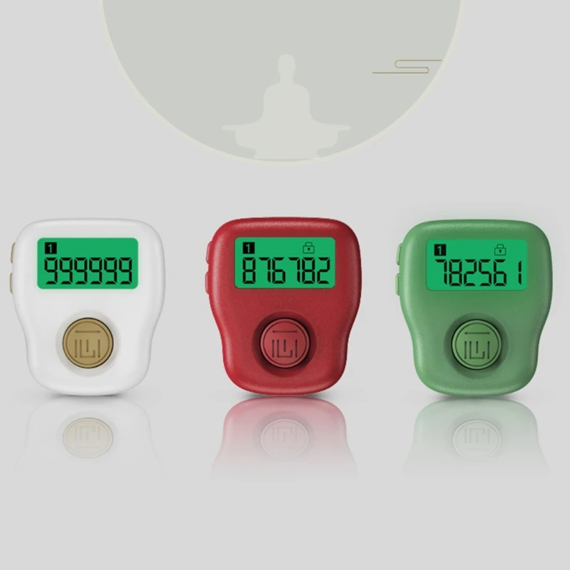 1 Piece Electronic Finger Counter Resettable Lap Counter Hand Held