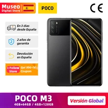 Global Version POCO M3 Snapdragon 662 4GB RAM 64GB/128GB ROM 6.53" Display 48MP Triple Camera 6000mAh Battery Dual Speakers