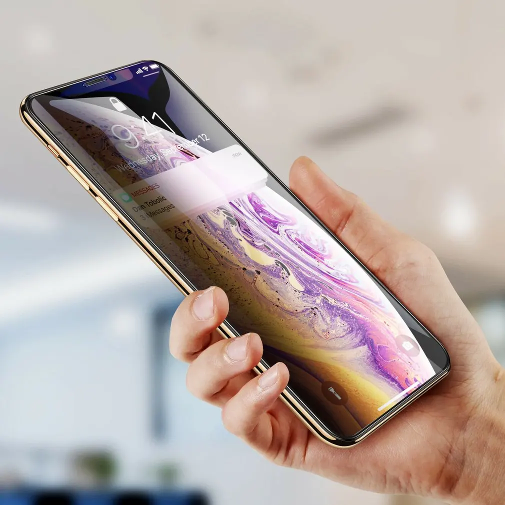3 шт полное покрытие стекло для iPhone X XS Max XR закаленное стекло для iPhone 7 8 6 6s Plus 5 5S SE Защитная пленка для экрана