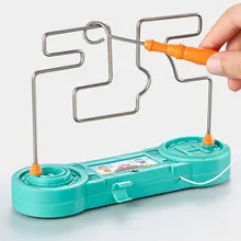 Labyrinthe de choc électrique pour enfants, jouet de fête, amusant, expérience scientifique, éducation, toucher électrique