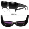 OUTSUN 2022 NEW DESIGN Unisex Polarized Fit Over Sunglasses Men Over The Prescription glasses Rx Insert cover sunglasses145 ► Photo 3/6