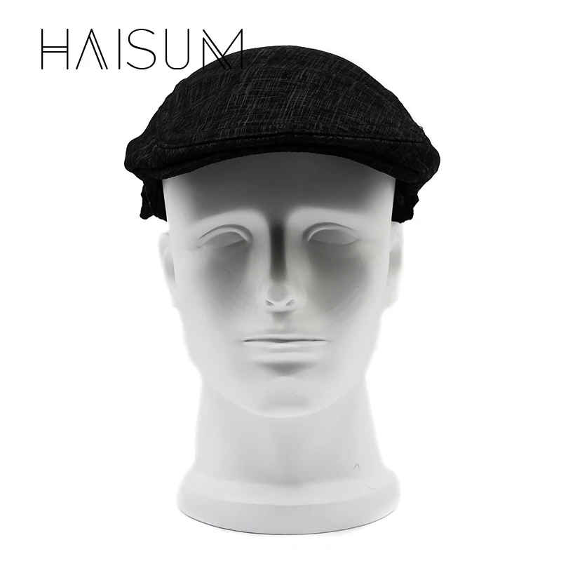 2018 Новое поступление унисекс Haisum Driving Sun Flat Cabbie Newsboy Кепка s для ретро берета теплая