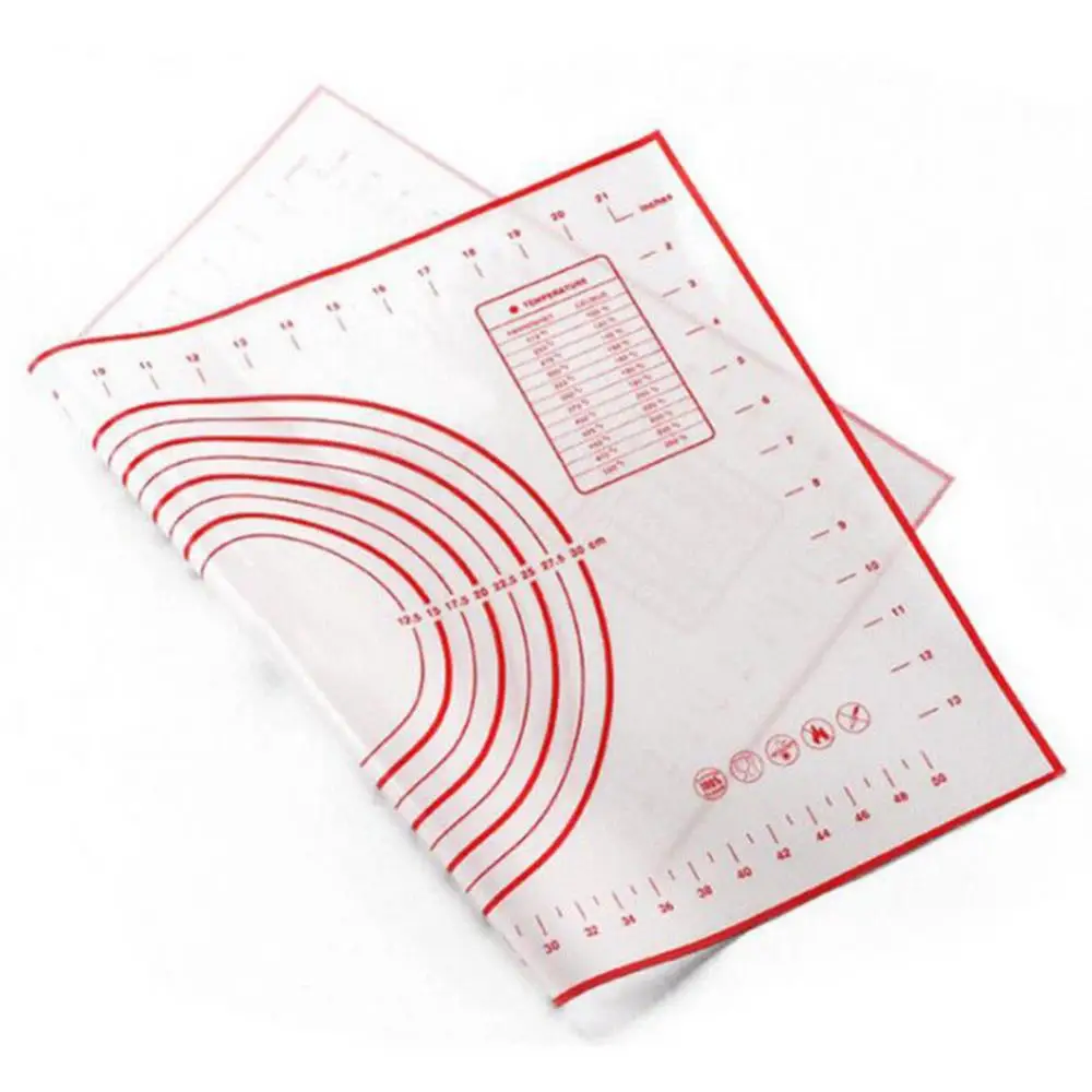 New Kneading mat Silicone Non-stick Rolling Dough Mat Baking Pad Bakeware Kitchen Gadgets