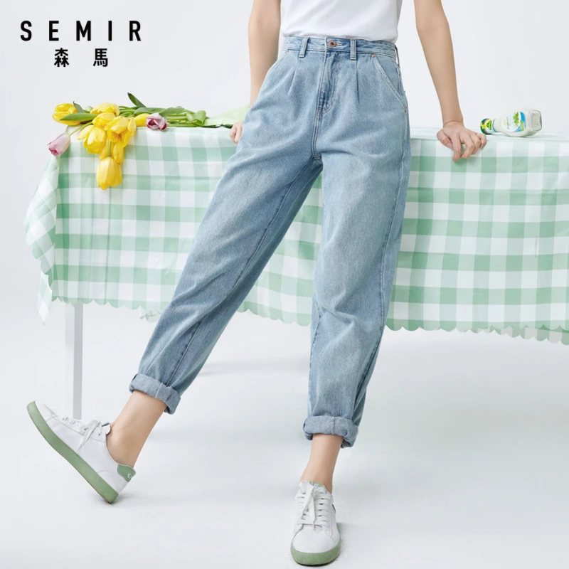 Cotton jeans pants for ladies Clearance