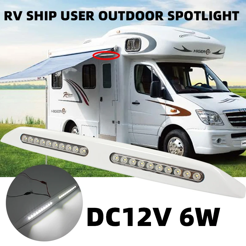 1 шт. DC12V 6 Вт LED крыльцо Светильник походный тент с креплением на машину