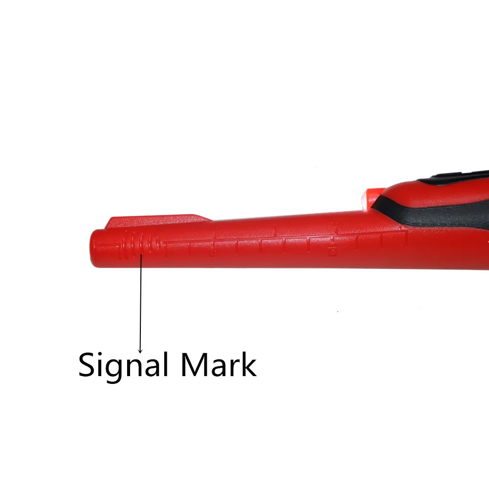 Красный и оранжевый цвет водонепроницаемый металический детектор Handhedl Высокая чувствительность дальнее Обнаружение способность три выбранных режима