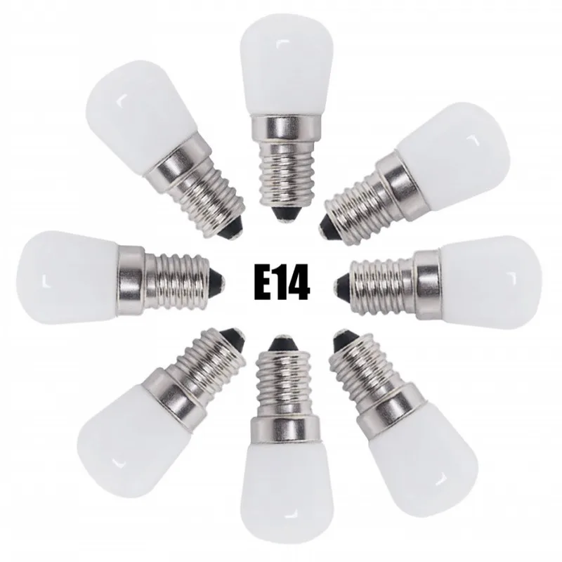 Светодиодная лампа E14 E12 COB 2835 SMD стеклянная для холодильника морозильной камеры