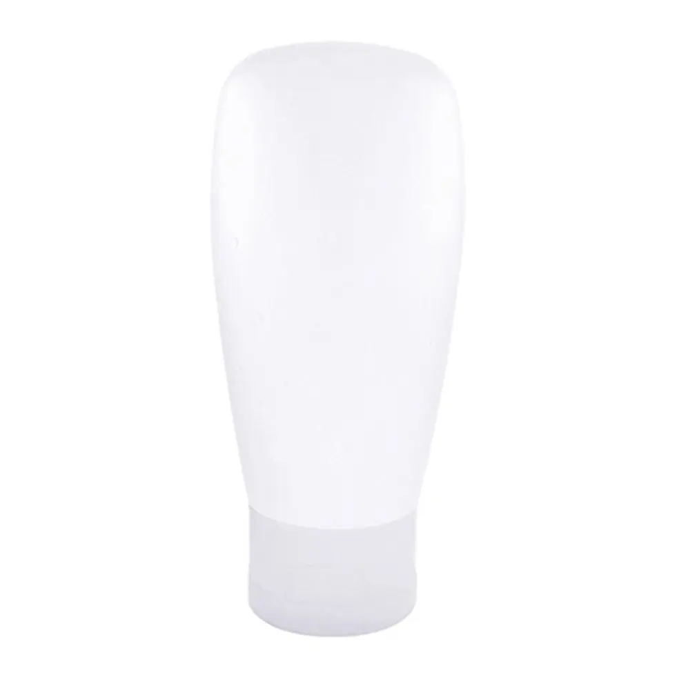 

Portable Flexible Easy to squeeze Silicone Travel Bottle Facial Cleanser Shampoo Bath Bottles Container Leak-proof