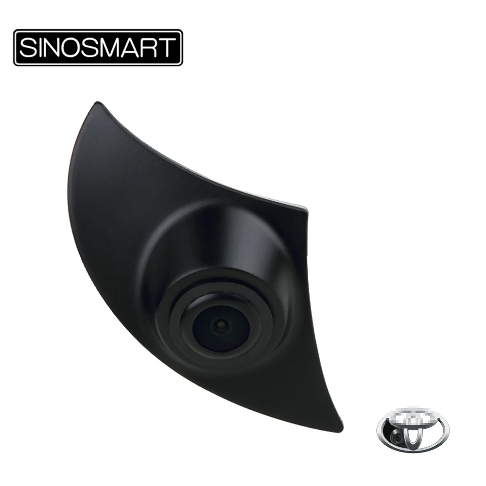SINOSMART автомобиль вид спереди парковка Специальная камера для Toyota Camry Deluxe/Нормальная/низкая версия жесткое крепление под логотипом автомобиля