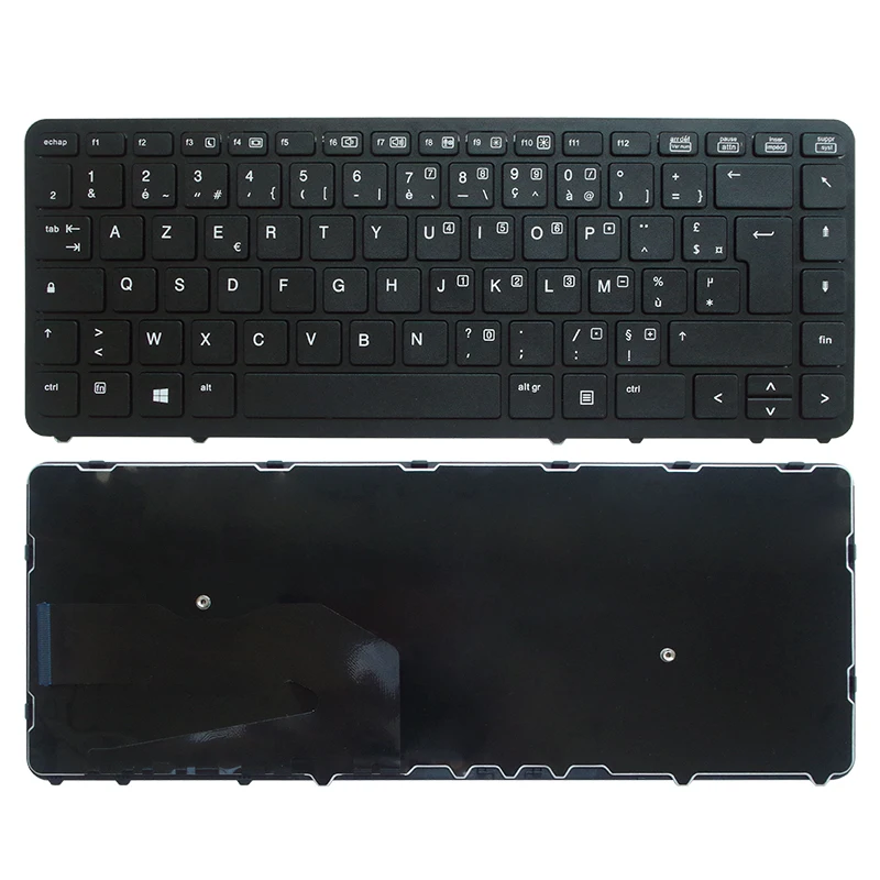 French Azerty Replacement Keyboard For HP Elitebook 840 G1 G2 850 FR No backlight | Компьютеры и офис