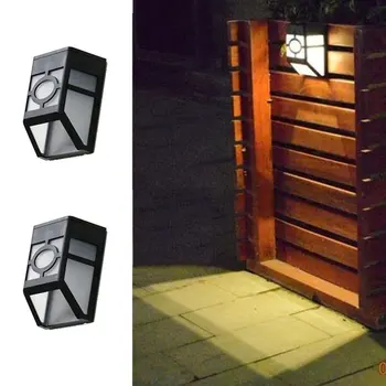 

Outer Wall Waterproof Fence Stairs Villa Garden Garden Solar Light 2LED Lamp Solar Panel Light Split Design