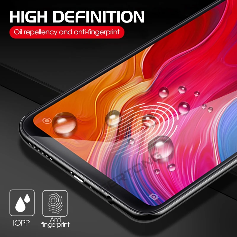 9D 9H полное покрытие из закаленного стекла для Xiao mi Red mi Note 8 Pro 8T 8A ультратонкая Защита экрана для Xiaomi mi 8 Lite Red mi Note 8