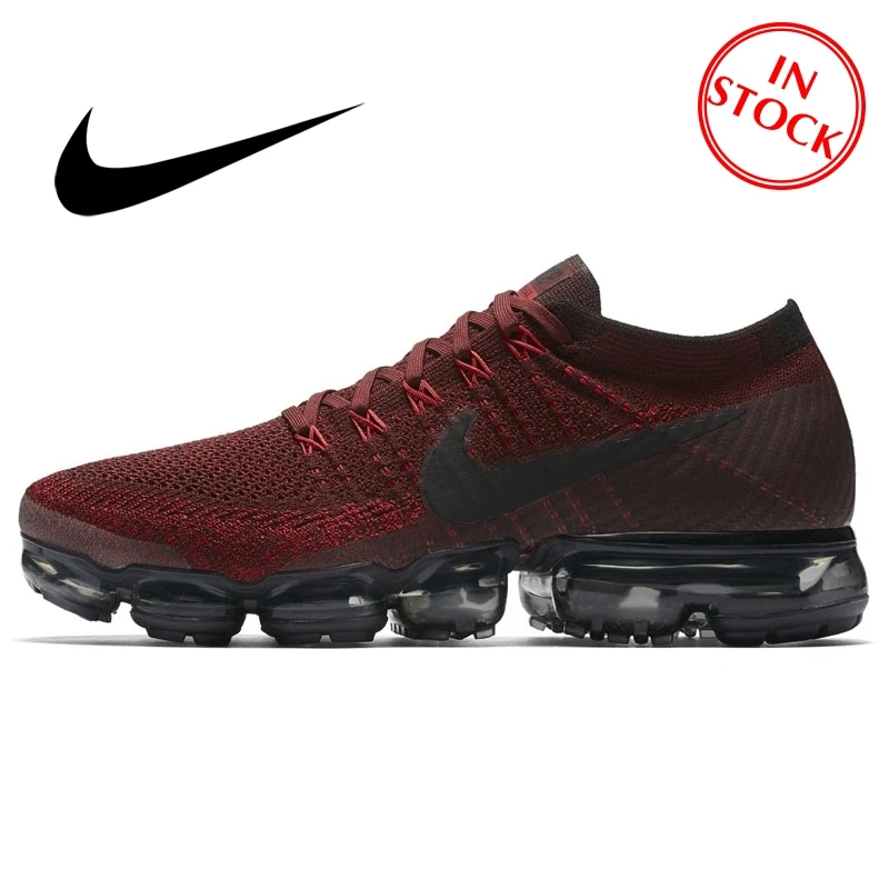 

Nike Air VaporMax Be True Flyknit Breathable Men's Running Shoes Original Authentic Outdoor Sports Shoes Comfortable 849558-601