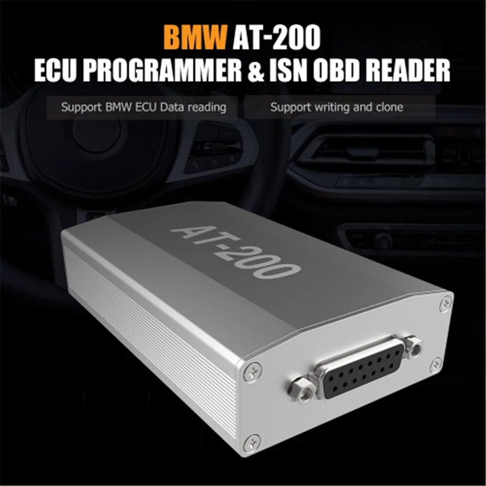 Программатор AT 200 AT200 MSV90 MSD85 MSD87 N2055 B38 B48 ECU для чтения и письма может работать с Mini