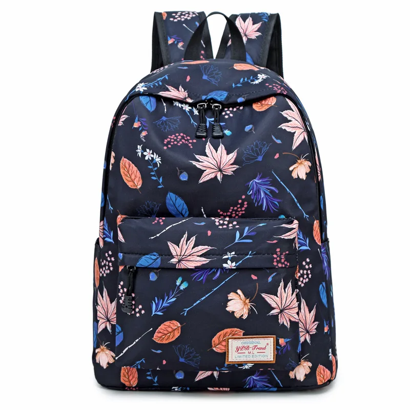 

Printing Backpack Canvas Bag Fashion Women Backpack School Bags for Teenagers Durable Laptop Backpack Girl & Boy Travel Bag