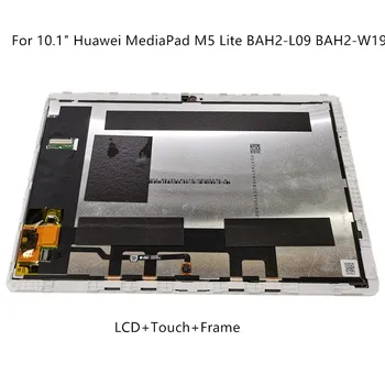 

For 10.1" Huawei MediaPad M5 Lite BAH2-L09 BAH2-W19 BAH2-L09C Bach2-L09C LCD Display +Touch Digitizer Screen Assembly With Frame